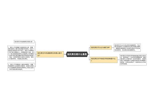 信托责任是什么意思