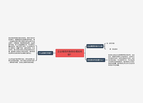 企业增资的账务处理如何做？