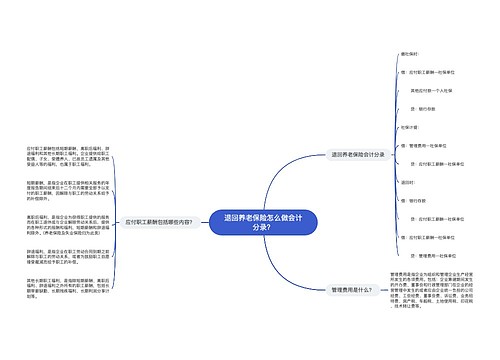 退回养老保险怎么做会计分录？