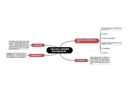 在建工程转入长期待摊费用如何做账务处理？