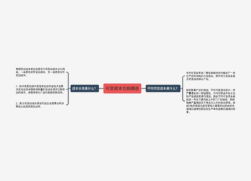 可变成本包括哪些