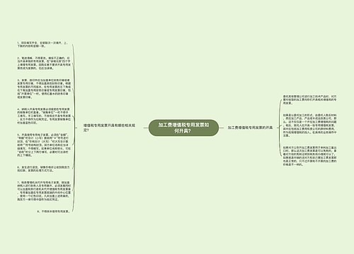 加工费增值税专用发票如何开具？