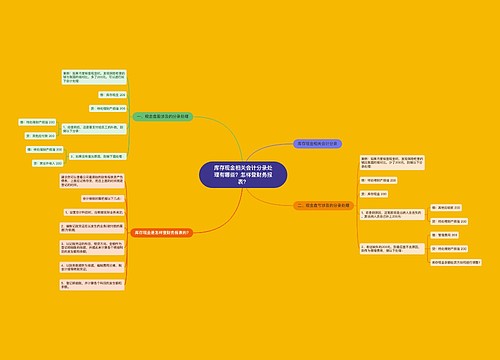 库存现金相关会计分录处理有哪些？怎样登财务报表？