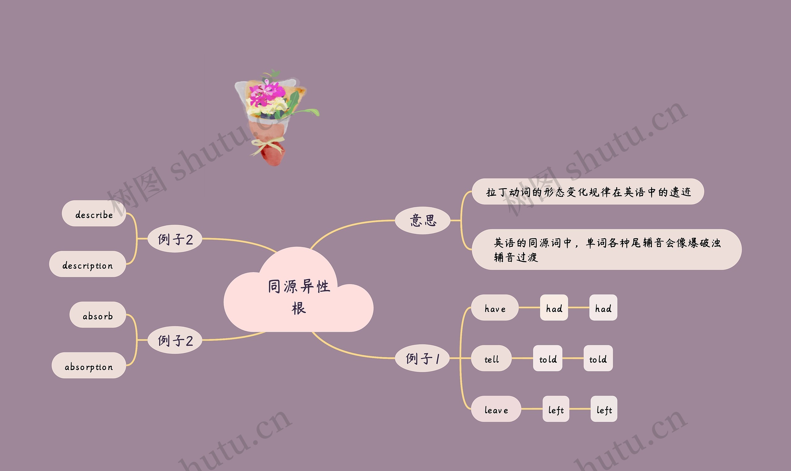 英语同源异性根