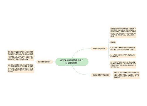 会计冲销和结转是什么？区别有哪些？