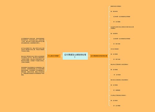 应付票据怎么做账务处理？