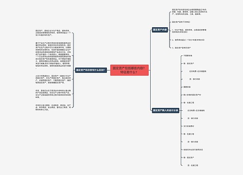 固定资产包括哪些内容？特征是什么？