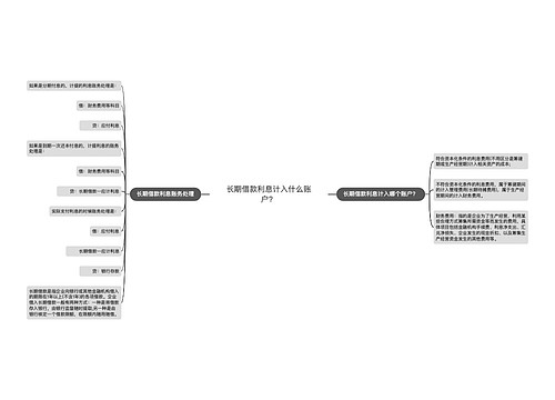 长期借款利息计入什么账户？
