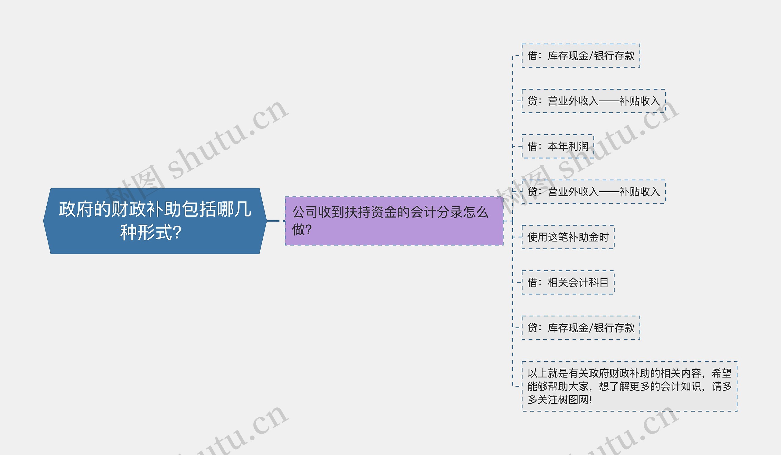 政府的财政补助包括哪几种形式？