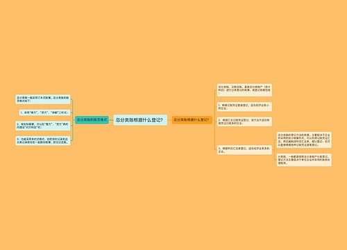 总分类账根据什么登记？