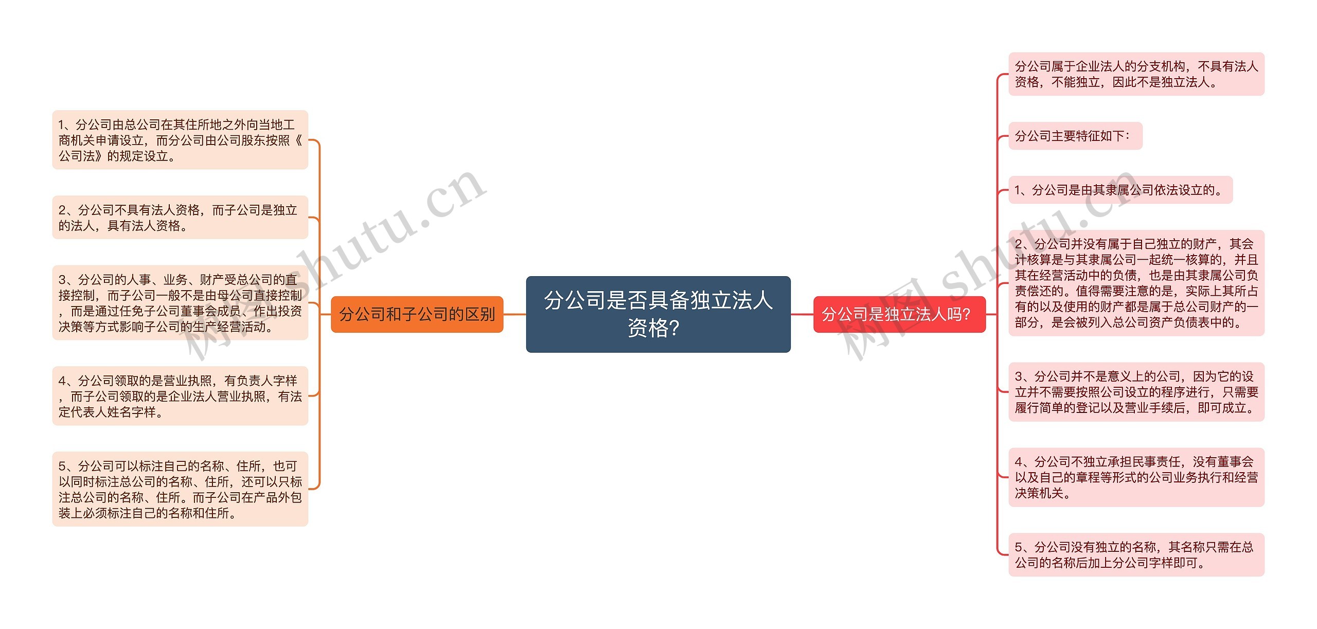 分公司是否具备独立法人资格？