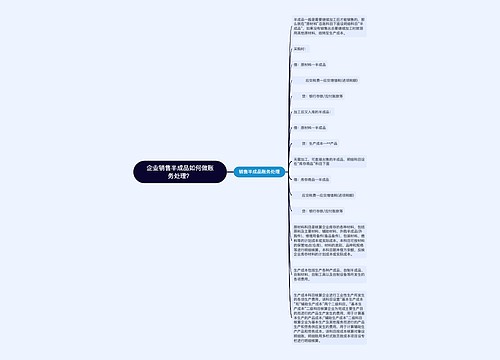 企业销售半成品如何做账务处理？