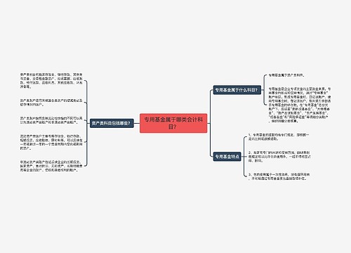 专用基金属于哪类会计科目？