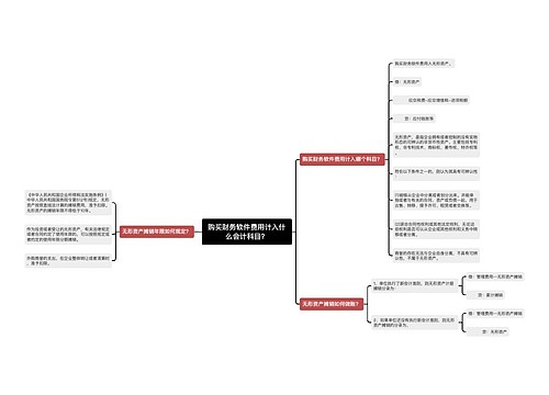 购买财务软件费用计入什么会计科目？
