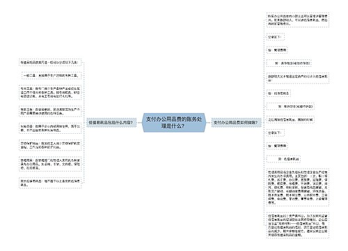 支付办公用品费的账务处理是什么？