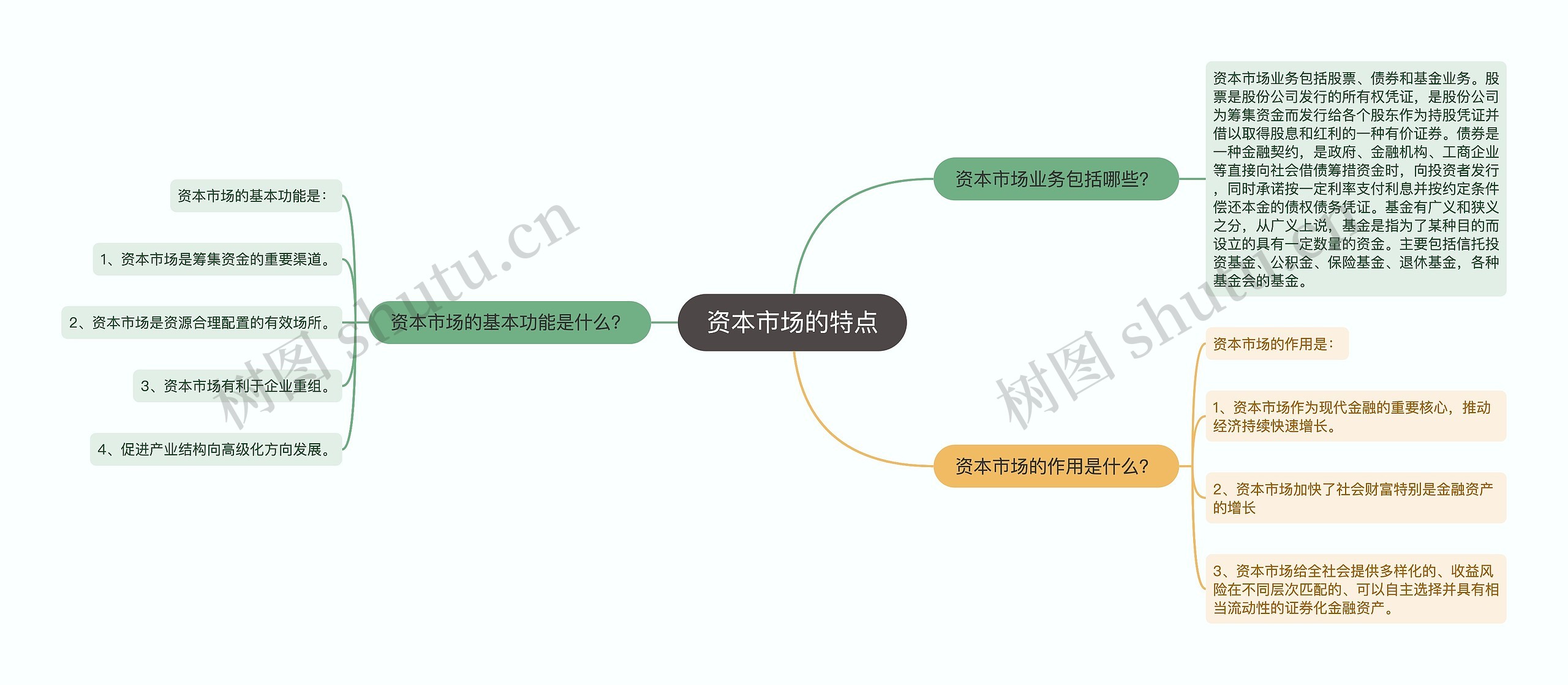 资本市场的特点