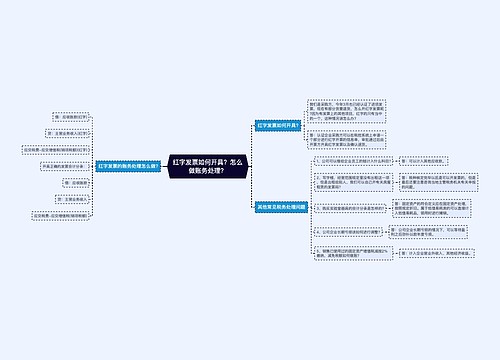 红字发票如何开具？怎么做账务处理？