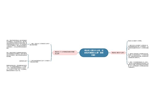 佣金收入要交什么税，应纳税所得额怎么算？果断收藏！