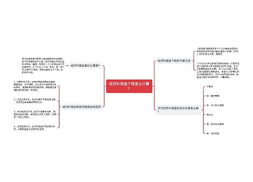 经济补偿金个税怎么计算？