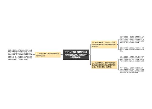 会计人注意！疫情期间享受的税收优惠，这些资料也需留存好！