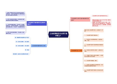 工会经费是否可以用于退休职工？