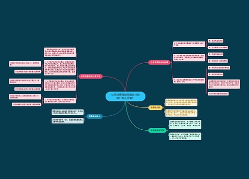 公司消费税如何做会计处理？怎么计算？