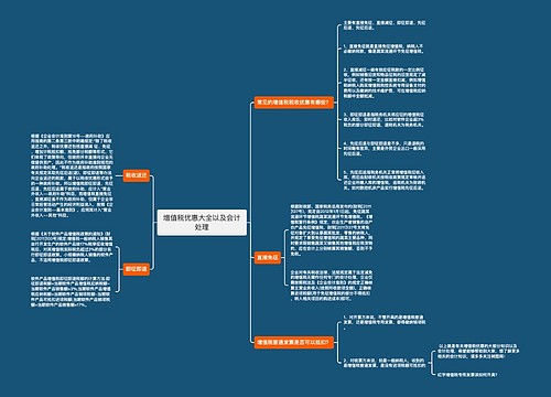 增值税优惠大全以及会计处理