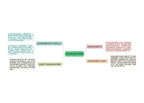 流动资金如何测算