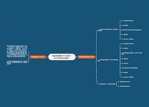 递延收益属于什么科目？会计应该怎么做账？