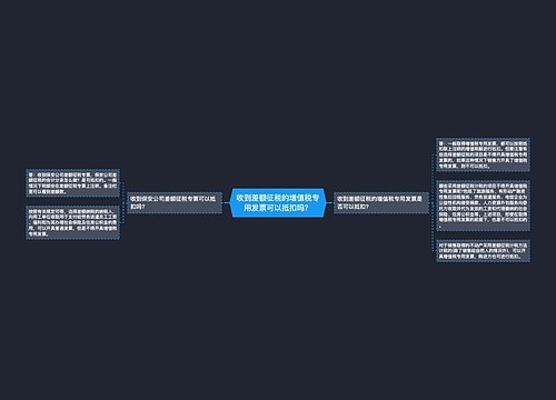 收到差额征税的增值税专用发票可以抵扣吗？