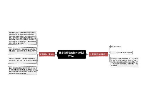 计提消费税的账务处理是什么？