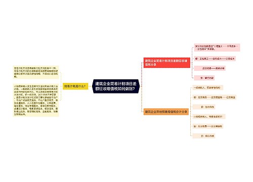 建筑企业简易计税项目差额征收增值税如何做账？