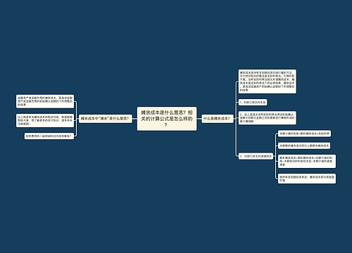 摊余成本是什么意思？相关的计算公式是怎么样的？