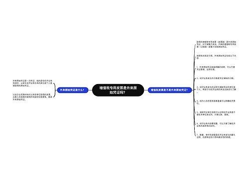 增值税专用发票是外来原始凭证吗？