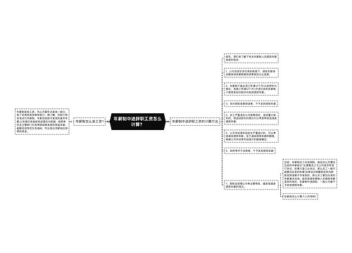 年薪制中途辞职工资怎么计算？