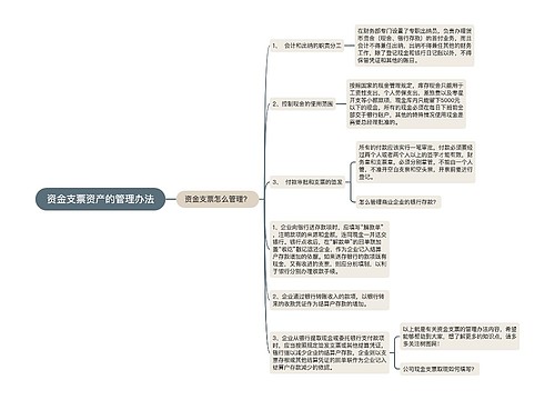 资金支票资产的管理办法