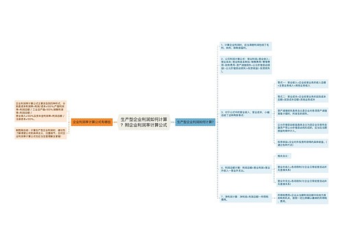 生产型企业利润如何计算？附企业利润率计算公式