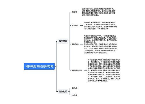 可持续材料的使用方向