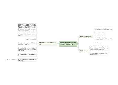 增值税抵扣联怎么做账？丢失了还能抵扣吗？