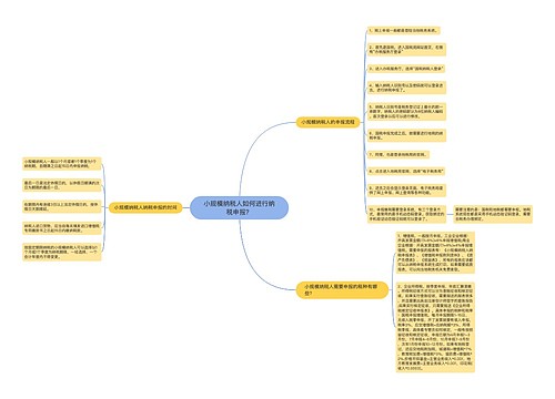 小规模纳税人如何进行纳税申报？