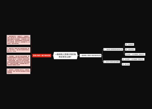 一般纳税人简易计税的账务处理怎么做？