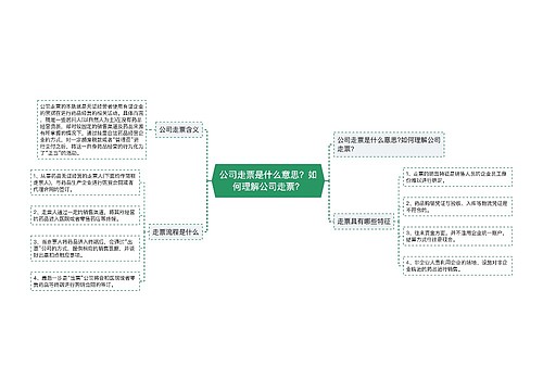 公司走票是什么意思？如何理解公司走票？