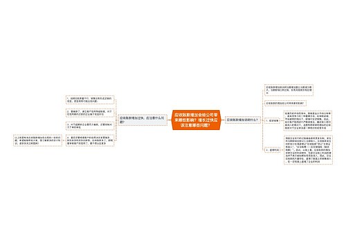 应收账款增加会给公司带来哪些影响？增长过快应该注意哪些问题？