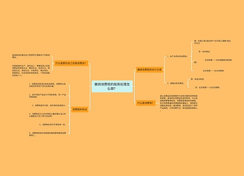 缴纳消费税的账务处理怎么做？