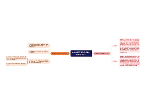 本年利润应该怎么结转？有哪些方法？
