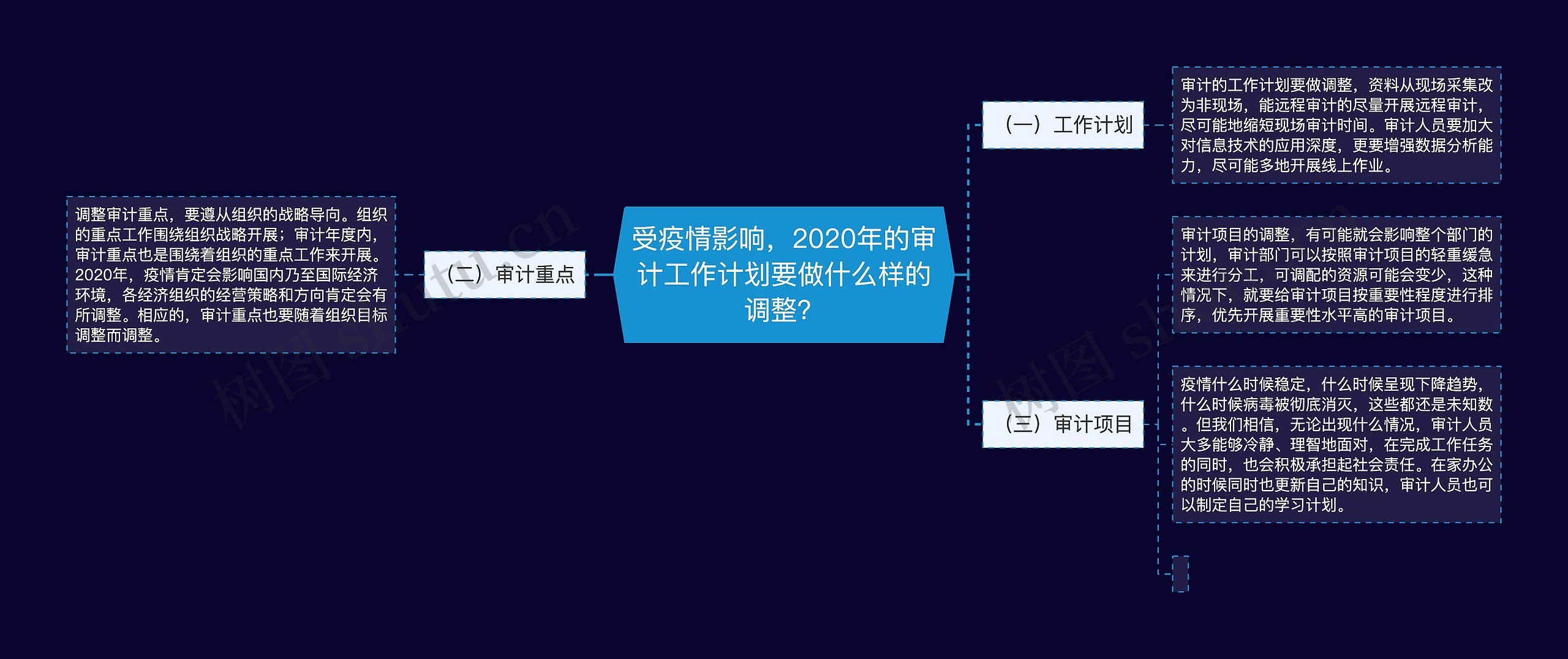 受疫情影响，2020年的审计工作计划要做什么样的调整？