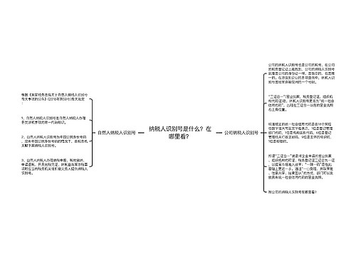 纳税人识别号是什么？在哪里看？