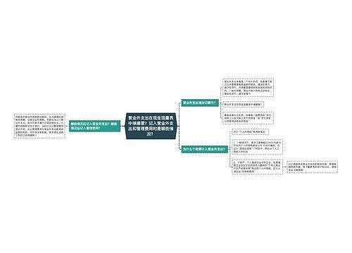 营业外支出在现金流量表中填哪里？记入营业外支出和管理费用时是哪些情况？