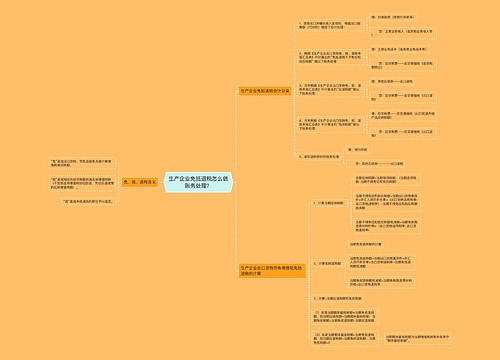 生产企业免抵退税怎么做账务处理？