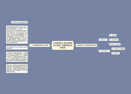 小规模纳税人免征增值税怎么做账？附最新税收优惠政策